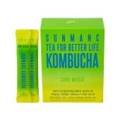 [SUNMANC] Комбуча с виноградом Шайн Мускат (30 стиков)