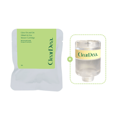 [ClearDea.] Картридж и кейс для душа Glow On and On с минари и центеллой (Cica)
