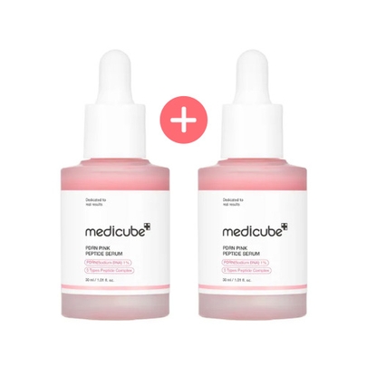 [MEDICUBE] Дуо-набор сывороток Collagen PDRN Pink Peptide Serum