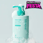 [lilyeve] Шампунь для глубокого очищения Scalp:turn cica pdrn deep clean shampoo 500г