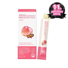 [Foodology] Apple Cider Vinegar Jelly (Peach)