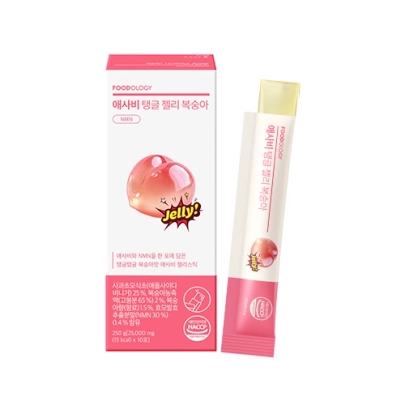 [Foodology] Желе с яблочным уксусом со вкусом персика