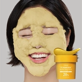 [P.CALM] Глубоко очищающая пузырьковая маска Turmeric Bubble Deep Mask 90мл