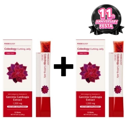 [Foodology] ★1+1★  *Обновление дизайна* Желе-стики для похудения Coleology Cutting Jelly (10 стиков)