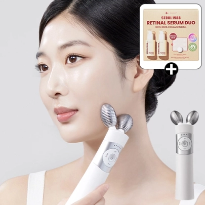 [mommy care] Гаджет для коррекции линии подбородка EMS V-THERA (белый)