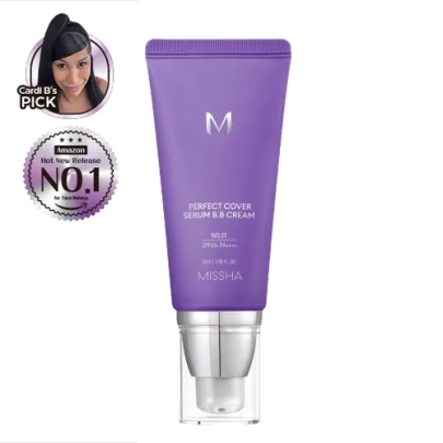 [Missha] Сыворотка BB-крем M Perfect Cover Serum BB Cream 50ml (4 оттенка)