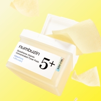 [Numbuzin] Концентрированные тонер-пэды No.5+ Glutathione Vitamin Concentrated Toner Pad (70шт)
