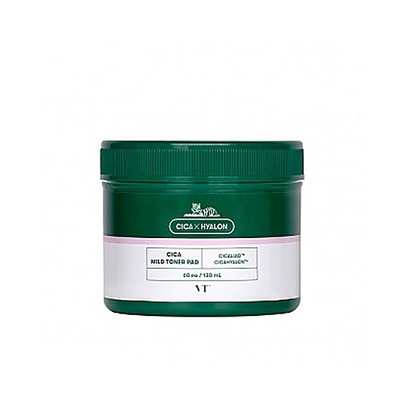 [VT Cosmetics] Мягкие тонер-пэды с Центеллой Cica Mild Toner Pad (60шт, 130мл)