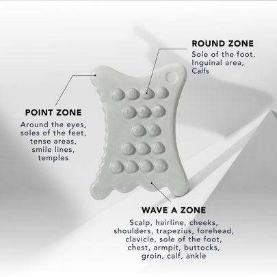 [RETURNITY] Мини-гуаша для точечного массажа Mini Guasha