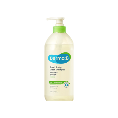 [Derma-B] Fresh Scalp Clear Шампунь Bergamot Green, 1000 мл