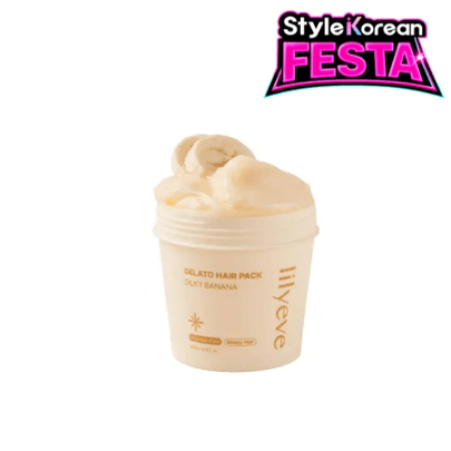 [lilyeve] Repair:Turn Gelato Hair Pack 200ml  #Silky Banana