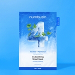[Numbuzin] Тканевая маска No.4 Icy Soothing Sheet Mask (5шт)