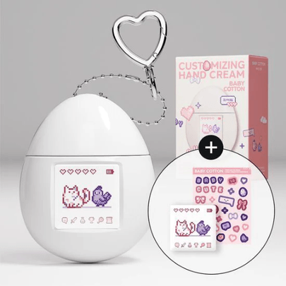 [MUMCHIT] Парфюмированный крем для рук Perfumed Keyring Hand Cream 50мл #Baby Cotton