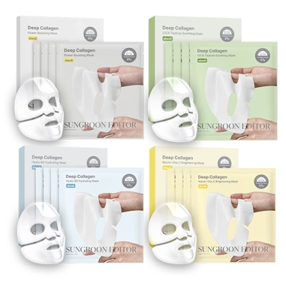 [SUNGBOON EDITOR] Набор глубоких коллагеновых масок (Deep Collagen Mask Bundle)