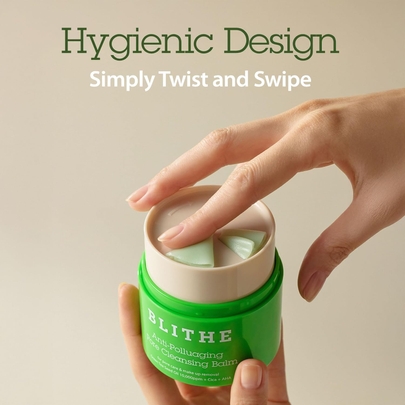 [Blithe] Очищающий бальзам Antipolluaging Cleansing Balm Green Tea 50мл
