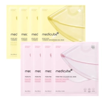 [MEDICUBE] Гелевые маски с койевой кислотой и PDRN (4 шт. + 4 шт.)