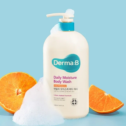 [Derma-B] Гель для душа Daily Moisture 1000мл #Juicy Mandarine