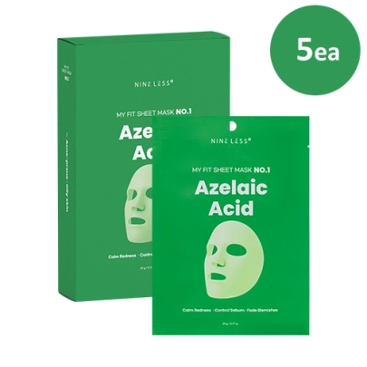 [NINELESS] Тканевая маска My Fit No.1 Azelaic Acid (5шт)