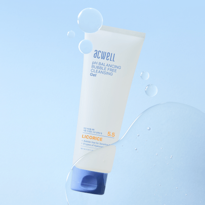 [ACWELL] обновлённая версия Очищающий гель pH Balancing Bubble Free 160мл