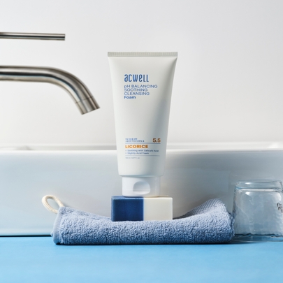 [ACWELL] обновлённая версия Успокаивающая пенка pH Balancing 150мл
