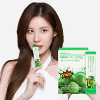 [Foodology] блочный уксус в стиках со вкусом зелёной сливы #Green Plum  (20 саше)