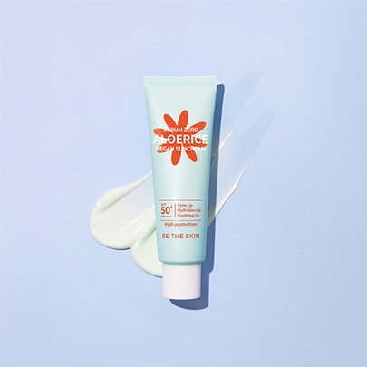 [Be The Skin] Веганский солнцезащитный крем Sebum Zero Aloerice 50мл SPF50+ PA++++