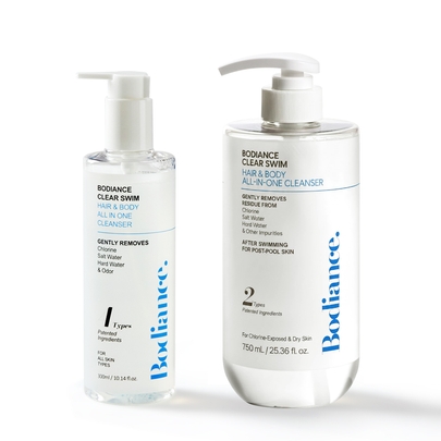 [Bodiance.] Очищающее средство для волос и тела Clear Swim All-In-One 300ml