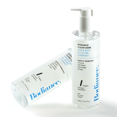 [Bodiance.] Очищающее средство для волос и тела Clear Swim All-In-One 300ml