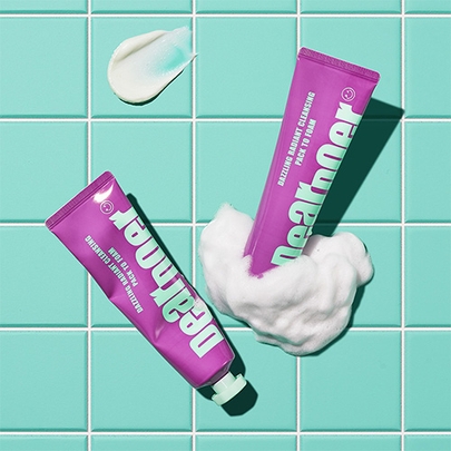 [Dear Doer] Веганский набор Pack Cleanser Duo и щётка (Break Pore Cleanser+Dazzling Radiant Cleanser+силиконовая щётка)