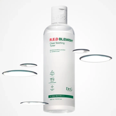 [Dr.G] Успокаивающий тонер R.E.D Blemish Clear 300мл