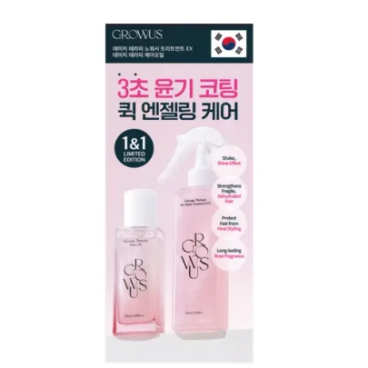 [GROWUS] Набор Damage Therapy (No-Wash Treatment EX 250мл+Hair Oil 65мл)