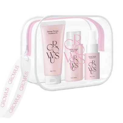 [GROWUS] Дорожный набор Damage Therapy (Shampoo EX 50мл+Treatment EX 45г+No-Wash Treatment EX 28мл)