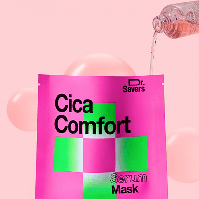 [It's Skin] Тканевая маска Dr. Savers CICA Comfort Mask Sheet (1шт)