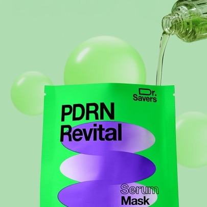 [It's Skin] Тканевая маска Dr. Savers PDRN Revital Mask Sheet (1шт)