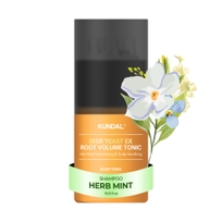 [KUNDAL] Тоник для объема корней с пивными дрожжами 100мл #Herb Mint