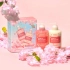 [KUNDAL] Набор #Cherry Blossom (Шампунь с медом и макадамией 500мл + Тритмент 500мл)