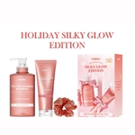 [KUNDAL] Праздничный набор (Протеиновый шампунь 500мл + Тритмент 250мл + Резинка для волос)