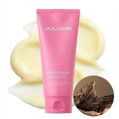 [JULYME] Восстанавливающая парфюмированная маска-баттер для волос 150 мл #Woody & Musk
