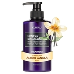 [KUNDAL] Протеиновая маска для волос с мёдом и макадамией 500мл #Amber Vanilla