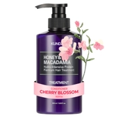 [KUNDAL] Протеиновая маска для волос с мёдом и макадамией 500мл #Cherry Blossom