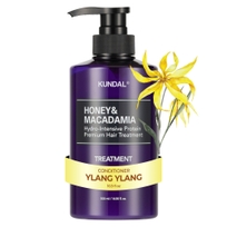 [KUNDAL] Протеиновая маска для волос с мёдом и макадамией 500мл #Ylang Ylang