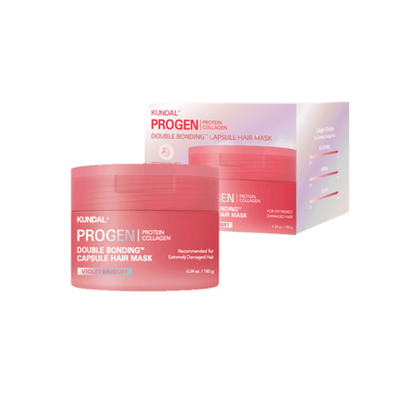 [KUNDAL] Капсульная маска для волос двойного бондинга Progen 180г #Violet Muguet