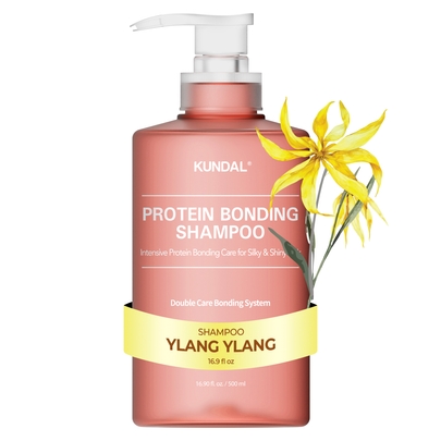 [KUNDAL] Шампунь Protein Bonding Care 500мл #Ylang Ylang