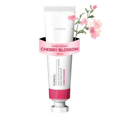 [KUNDAL] Крем для рук с ши и макадамией #Cherry Blossom