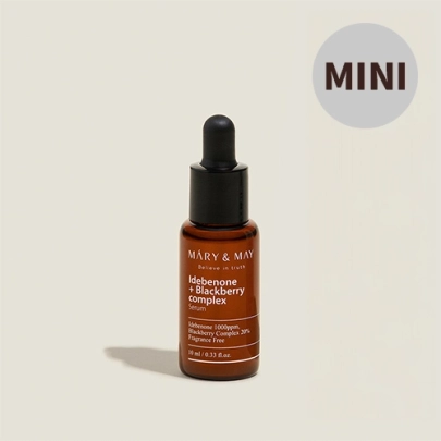 [Mary&May] *mini* Сыворотка Idebenone+Blackberry Complex 10мл