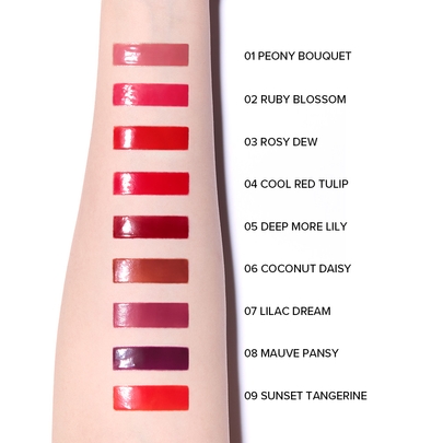 [Mary&May] Блеск для губ Blooming Glow (9цветов)