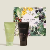 [Mary&May] Набор Soothing Gel Cream+Idebenone Blackberry Cream Duo