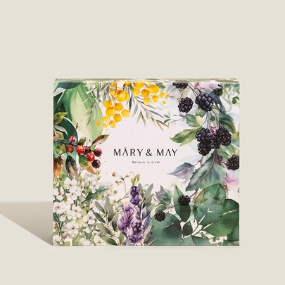 [Mary&May] Набор Soothing Gel Cream+Idebenone Blackberry Cream Duo