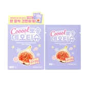 [MUMCHIT] Дезодорирующие салфетки Cool Powdery Deo Tissue Bomb Shell (10шт)