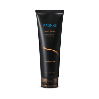 [RAONNE] Маска-тритмент Black Argan Ampoule Shot DX 250мл